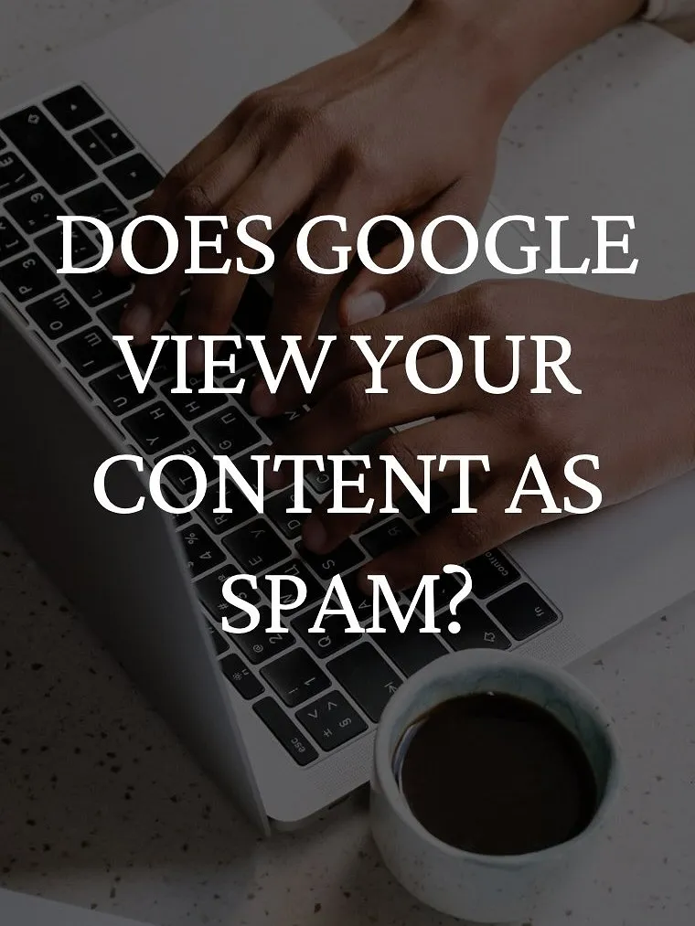 your content in google