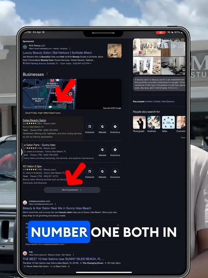 Helping beauty salons across the U.S. rank at the top of Google