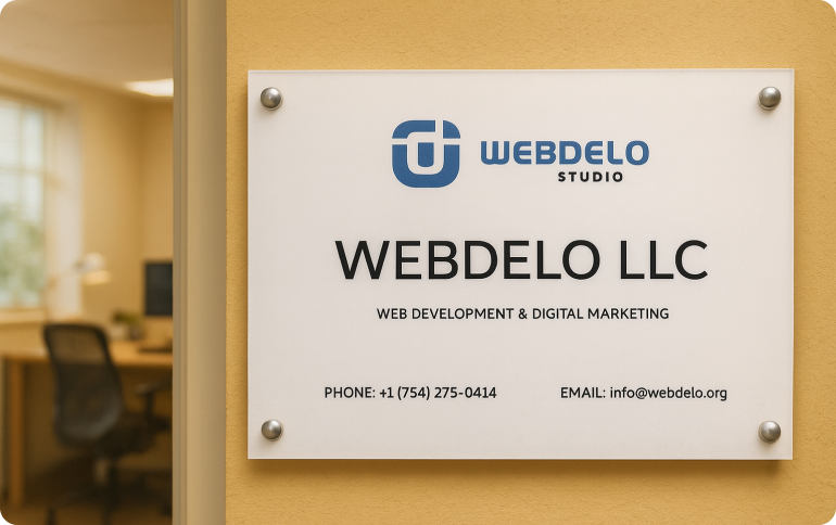 Webdelo LLC office