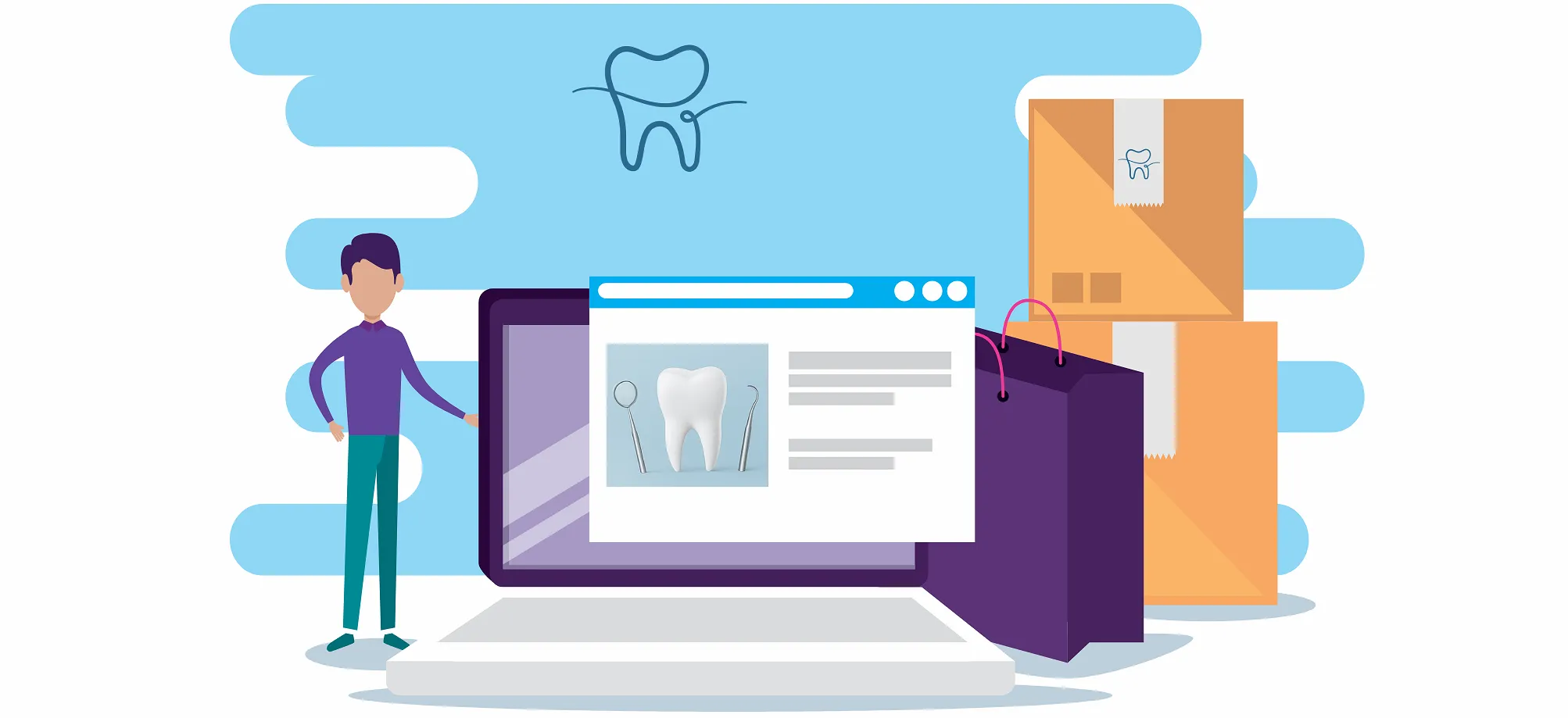 Redesign und Migration eines Onlineshops für Dentalbedarf