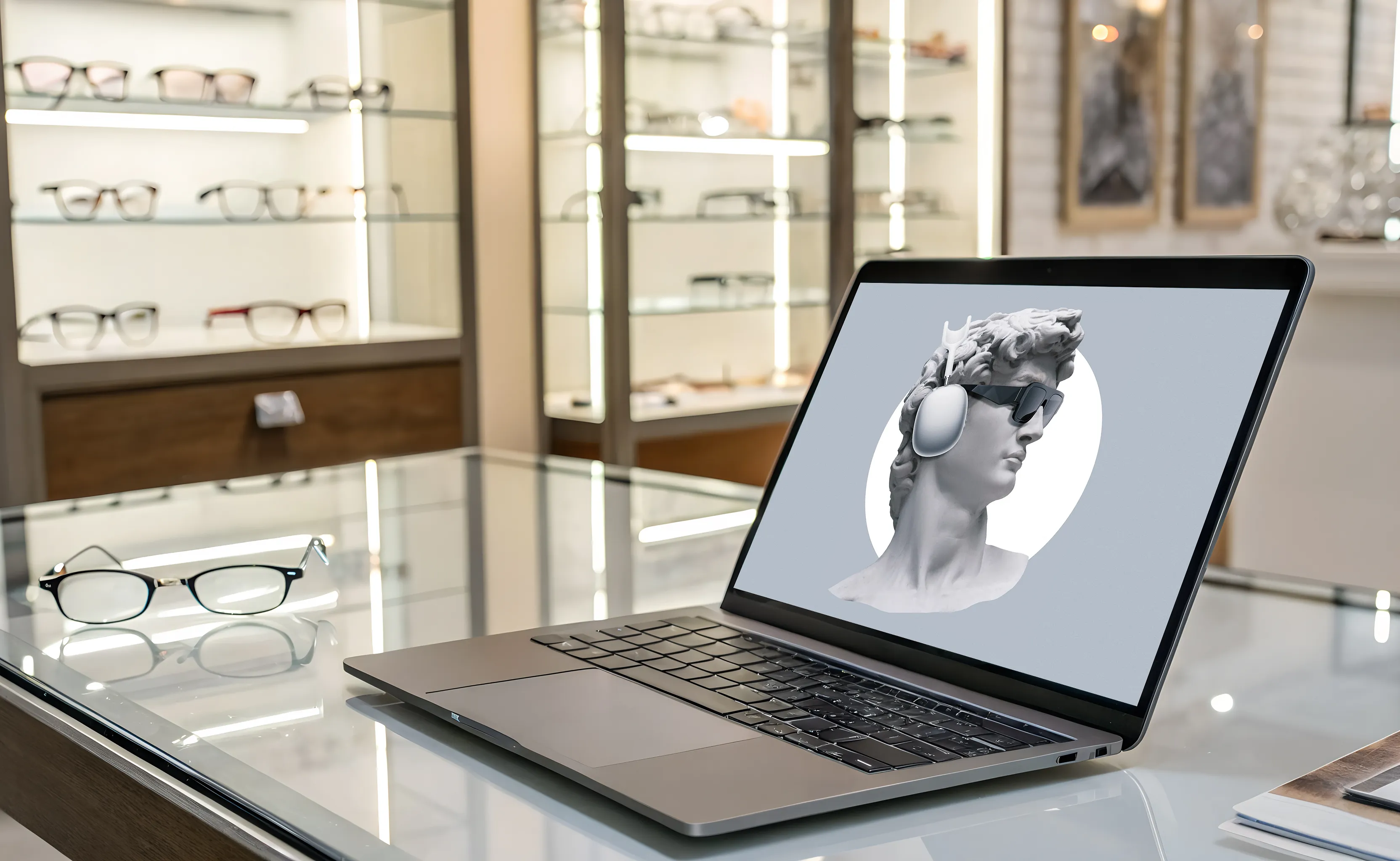 Online-Optikgeschäft