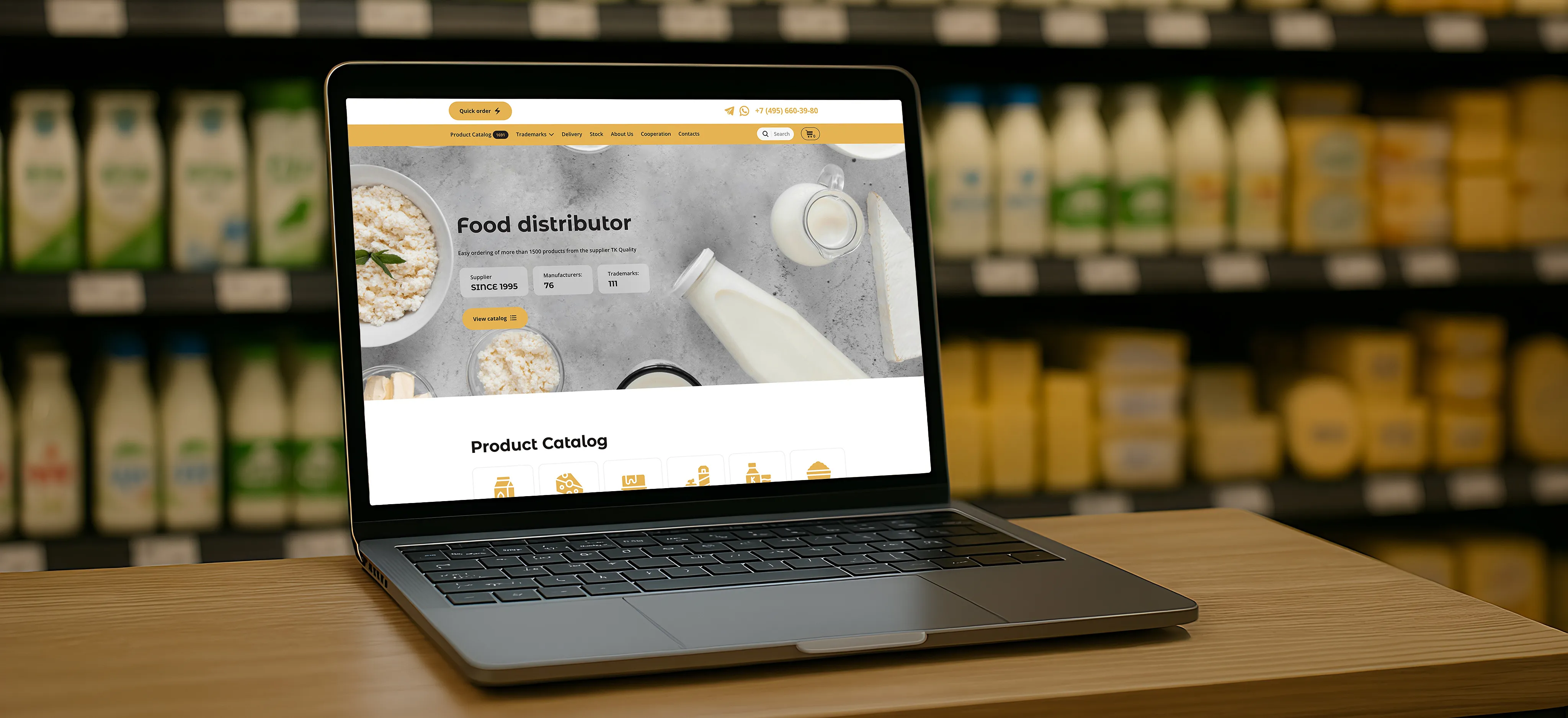 Fallstudie zur Entwicklung und Promotion von Biomilk.ru