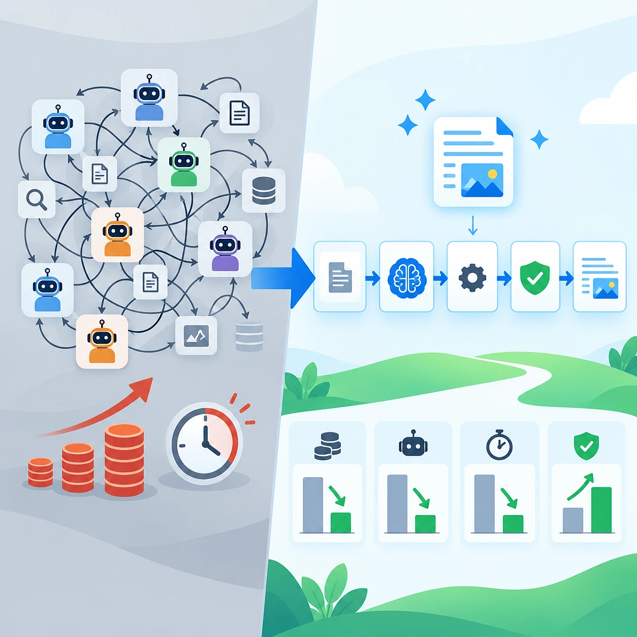 AI Workflow Optimization: 2.7x Cheaper Pipeline Case Study